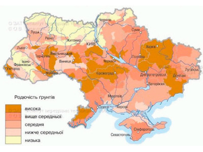 Карти грунтів України